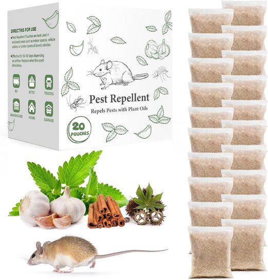 Pest Repellent Plant Oil Pouches (20 Count)