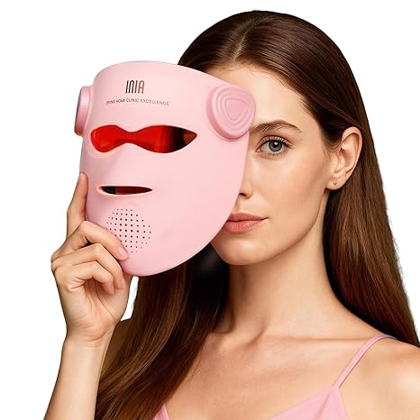 INIA Glow 4D Wireless Red Light Therapy Mask